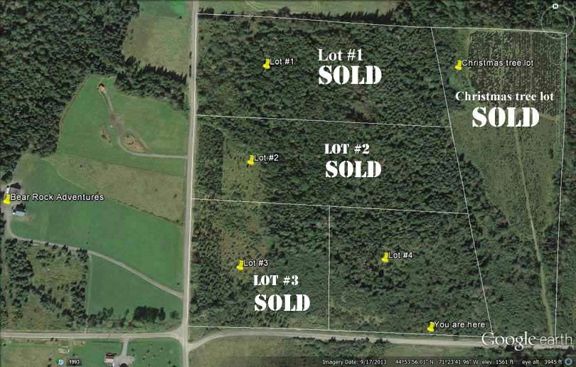 Land and Items For Sale Weir Tree Farms Colebrook, New Hampshire