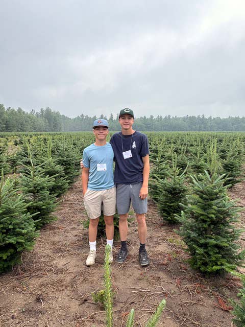 Jackson and Cooper Weir, Jay and Christie's sons